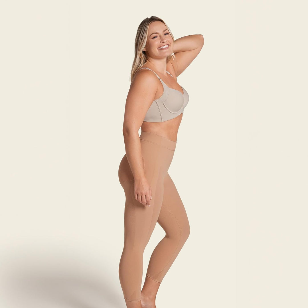 Leonisa Kompressionshose Damen – Strafft die Beine für Eine Schlankere Silhouette Ohne Po-Kompressio