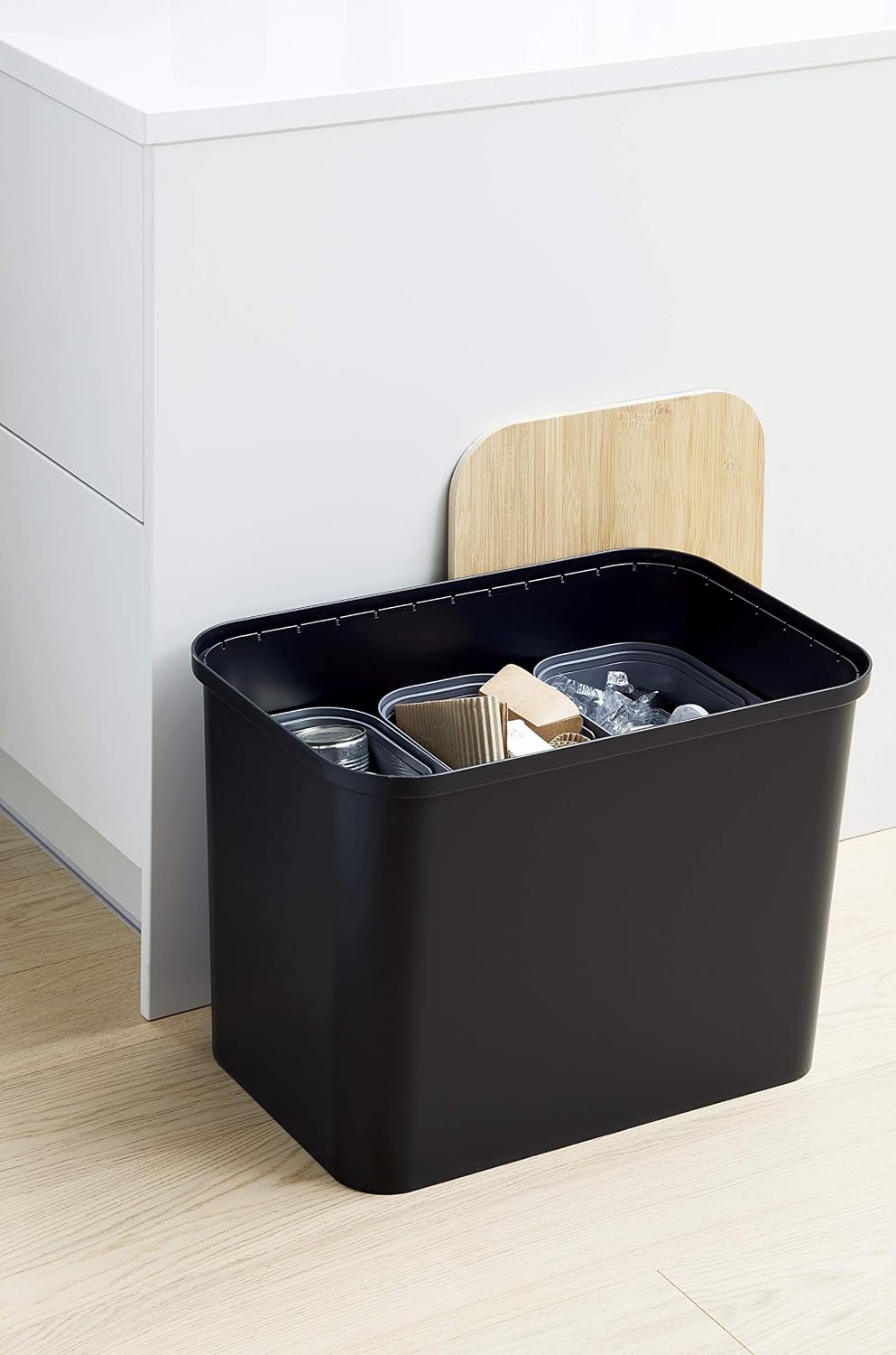 SmartStore - Mülleimer - Recycling - Sammeln Sie 76 Liter - Schwarz