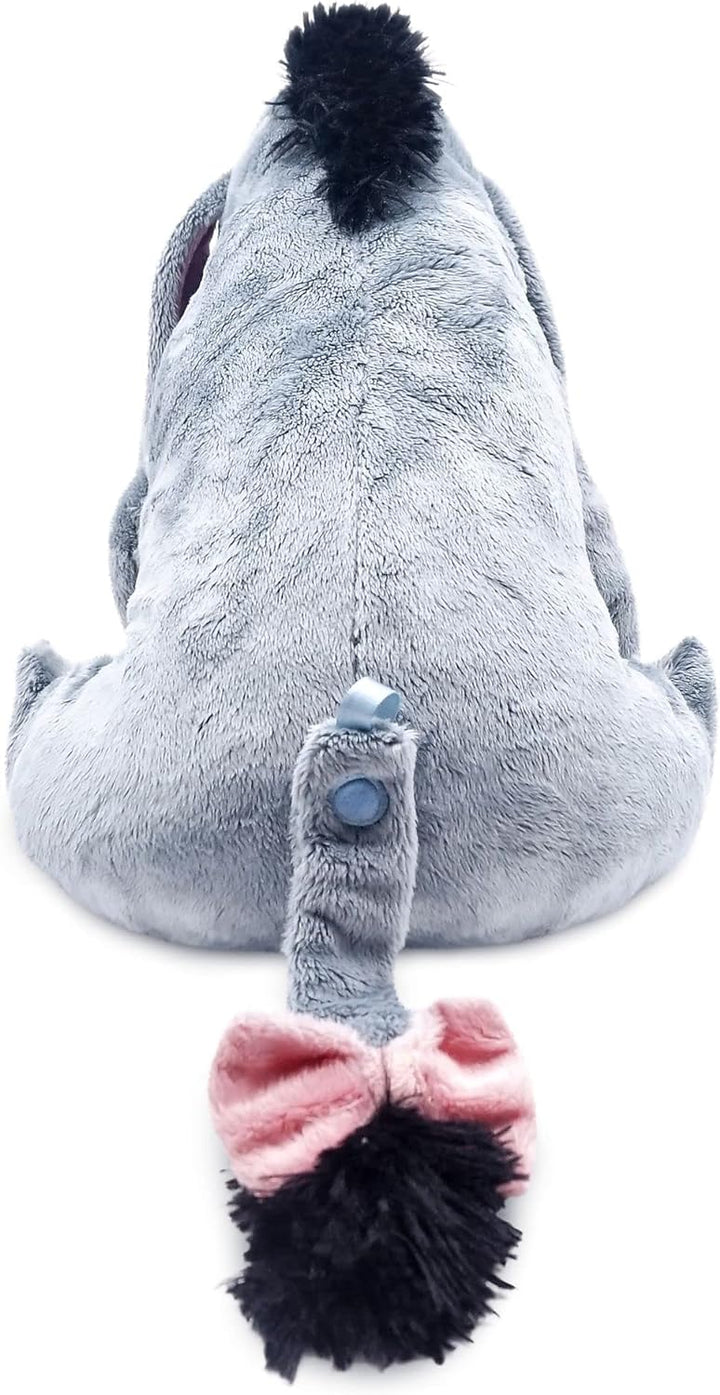 Disney Store Offizielles mittelgrosses I-Aah-Kuscheltier, 18 cm, von Winnie Puuh, Besticktes Kuschel