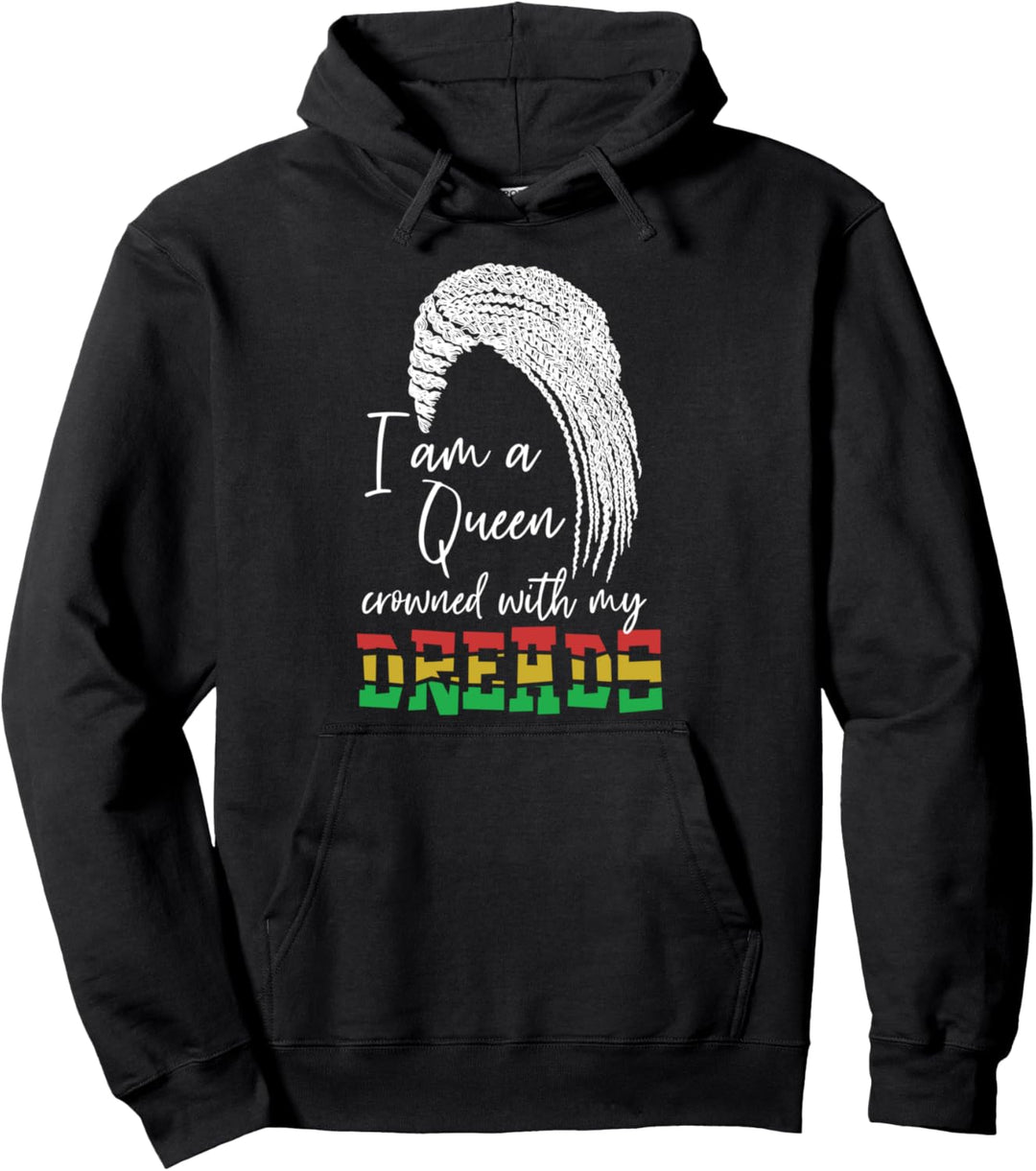 Dreadlocks Rasta Haare Geschenk - Rastafari Pullover Hoodie