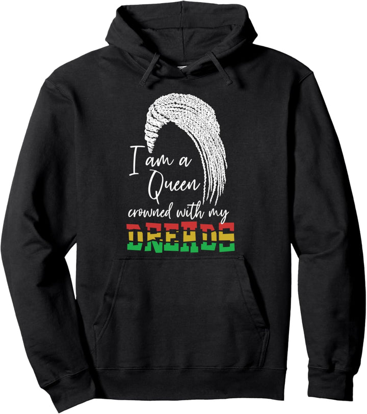 Dreadlocks Rasta Haare Geschenk - Rastafari Pullover Hoodie