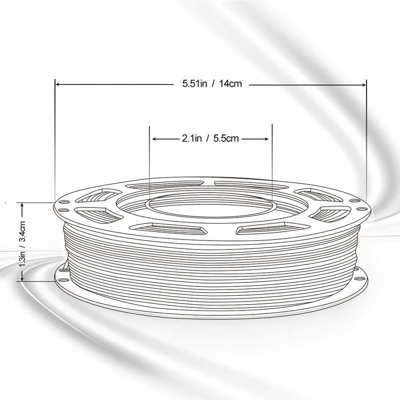 AMOLEN Silk PLA 3D Drucker Filament, PLA Filament 1.75mm, Silk Shiny Filament Bundle, Rot Gold, Blau