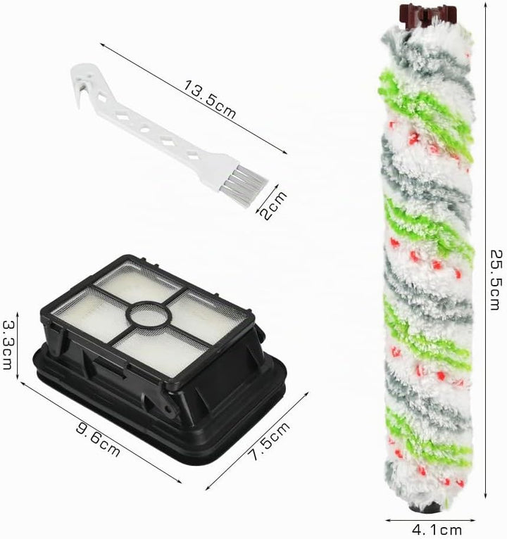 7 Stück Staubsauger Bürstenrolle Zubehör für Bissell Crosswave 1866/1868/1926/1785 Staubsauger-Ersat