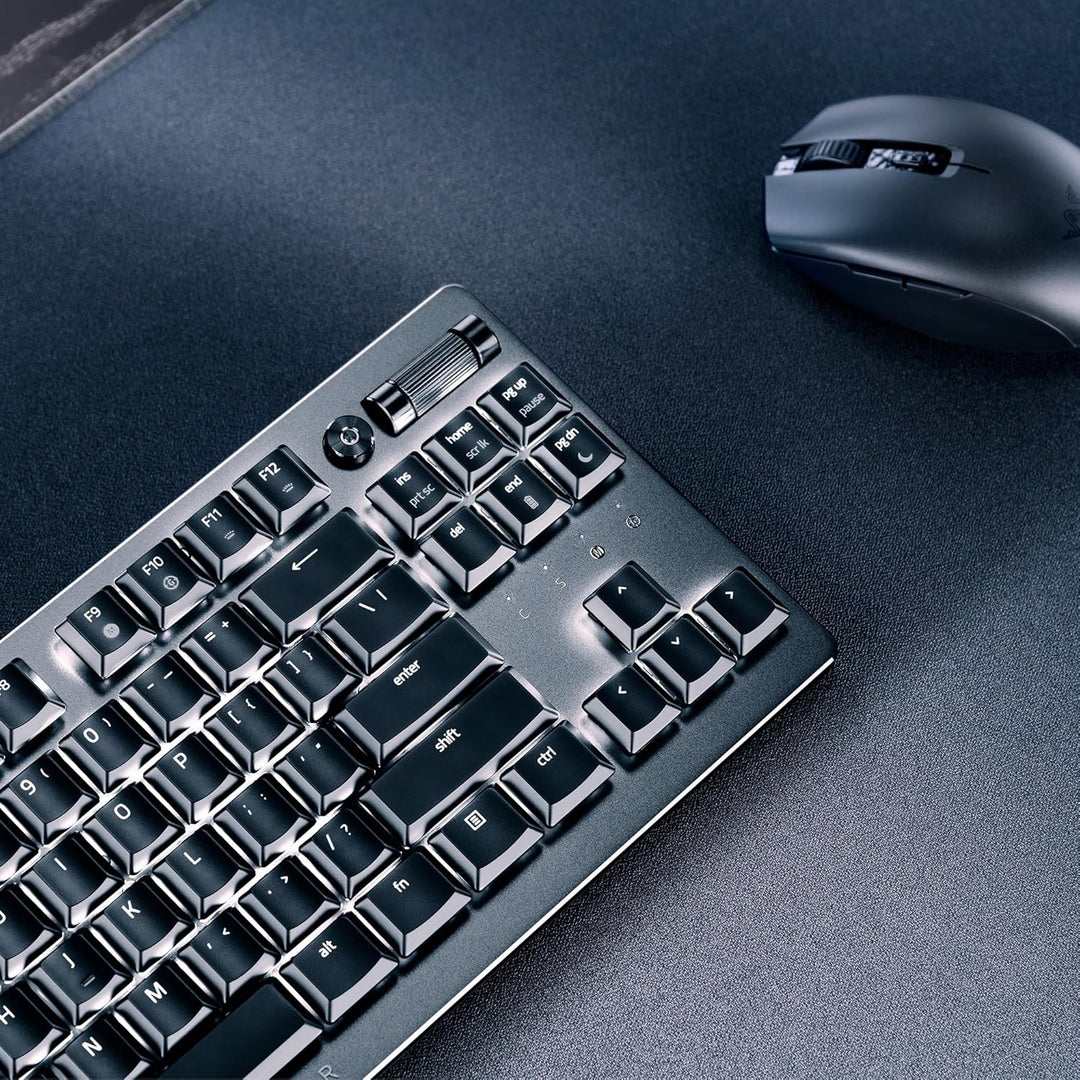 Razer DeathStalker V2 Pro Tenkeyless (Red Switch) - Kabellose Optische Low-Profile-Gaming-Tastatur (