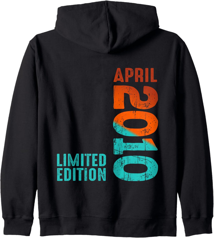 April 2010 Jahr 2010 Retro 2010 Vintage 2010 Seit 2010 Kapuzenjacke