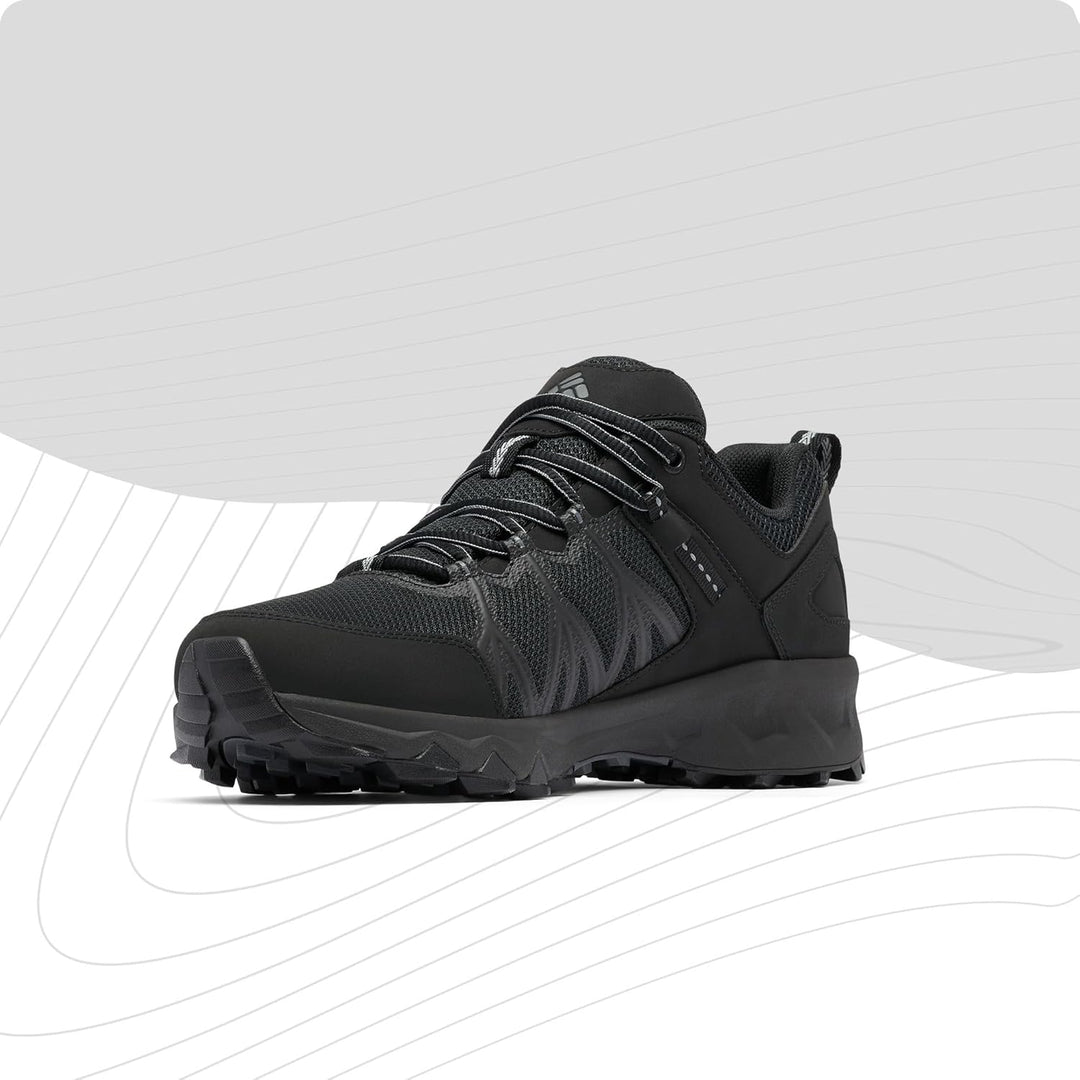 Columbia Herren Peakfreak Ii Mid Outdry Wp Trekking Und Wanderstiefel 40 EU Black X Shark, 40 EU Bla