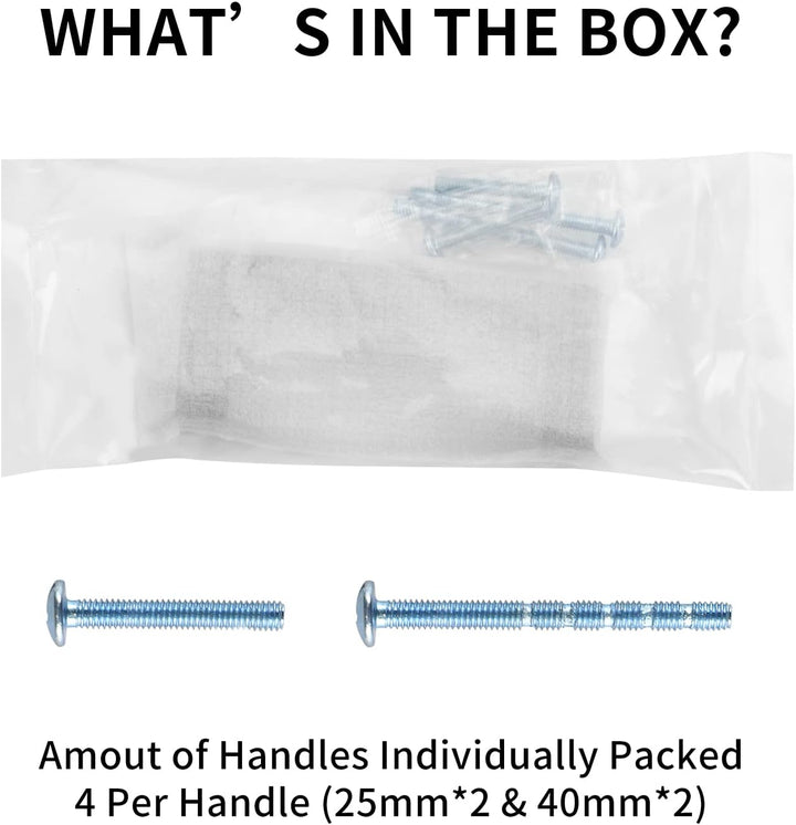 25 Stück Küchengriffe Schwarz LONTAN Griffe Schwarz 128mm lochabstand Griffe für Küchenschränke Schr