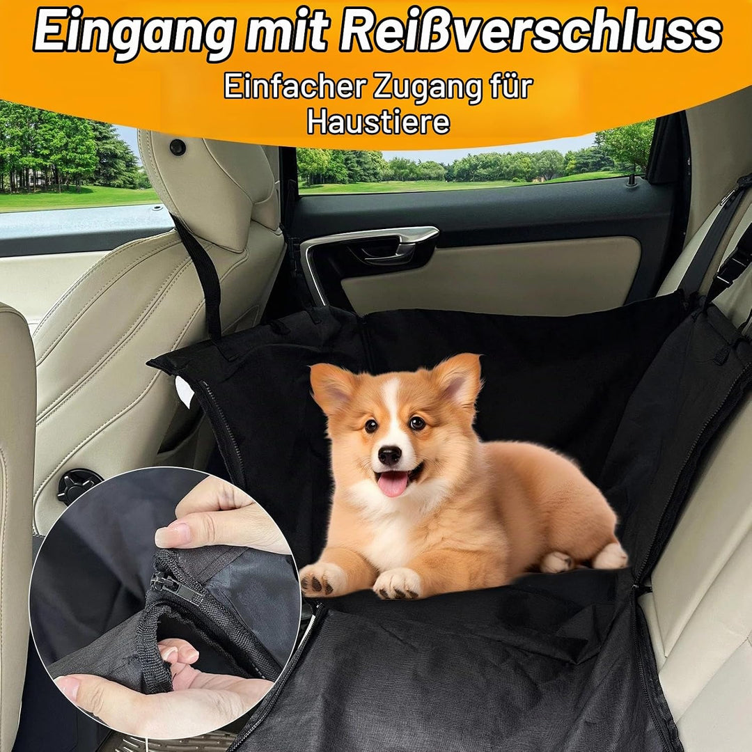Hunde Autositz für Kleine Mittlere Hunde, Hundesitz Auto Rückbank, Hundeautositz, Hundeschutz Auto R