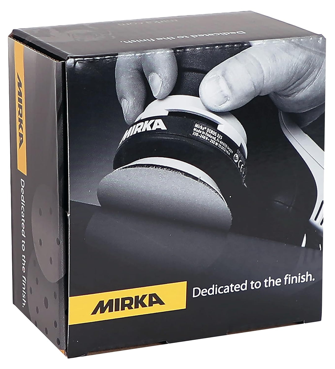 Mirka Gold Universal-Schleifpapier Ø 77mm Klett P180, 50 Stk/Zum Schleifen von Gips, Spachtel, Spanp