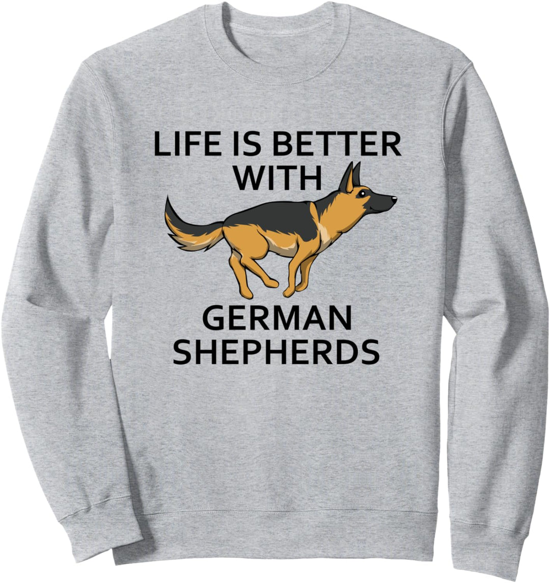 Witziger Spruch Schäferhund Hundehalter Hund Sweatshirt