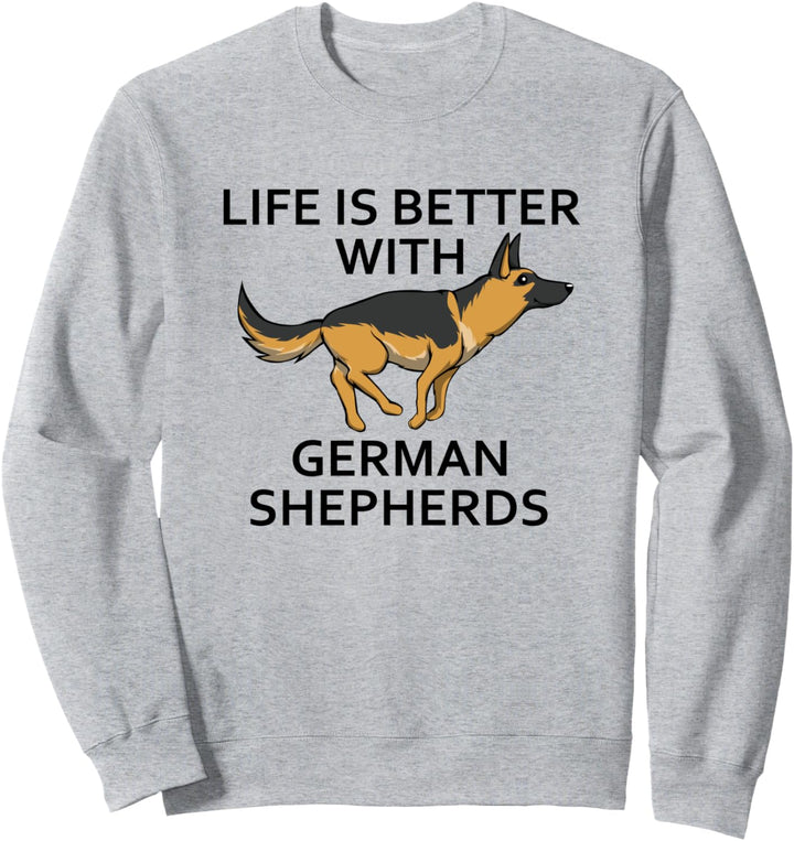 Witziger Spruch Schäferhund Hundehalter Hund Sweatshirt