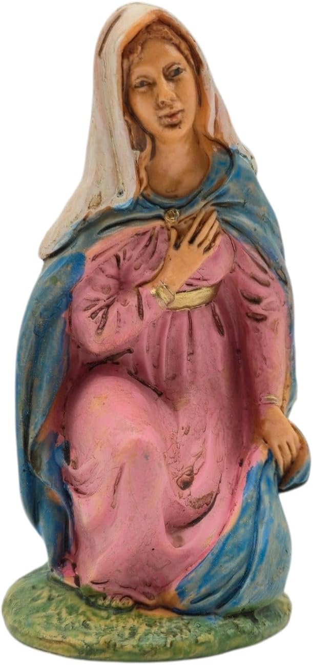 arkamii Krippenfiguren-Set Weihnachtskrippe handbemalt, hergestellt in Italien (Figuren, 12 cm) Figu