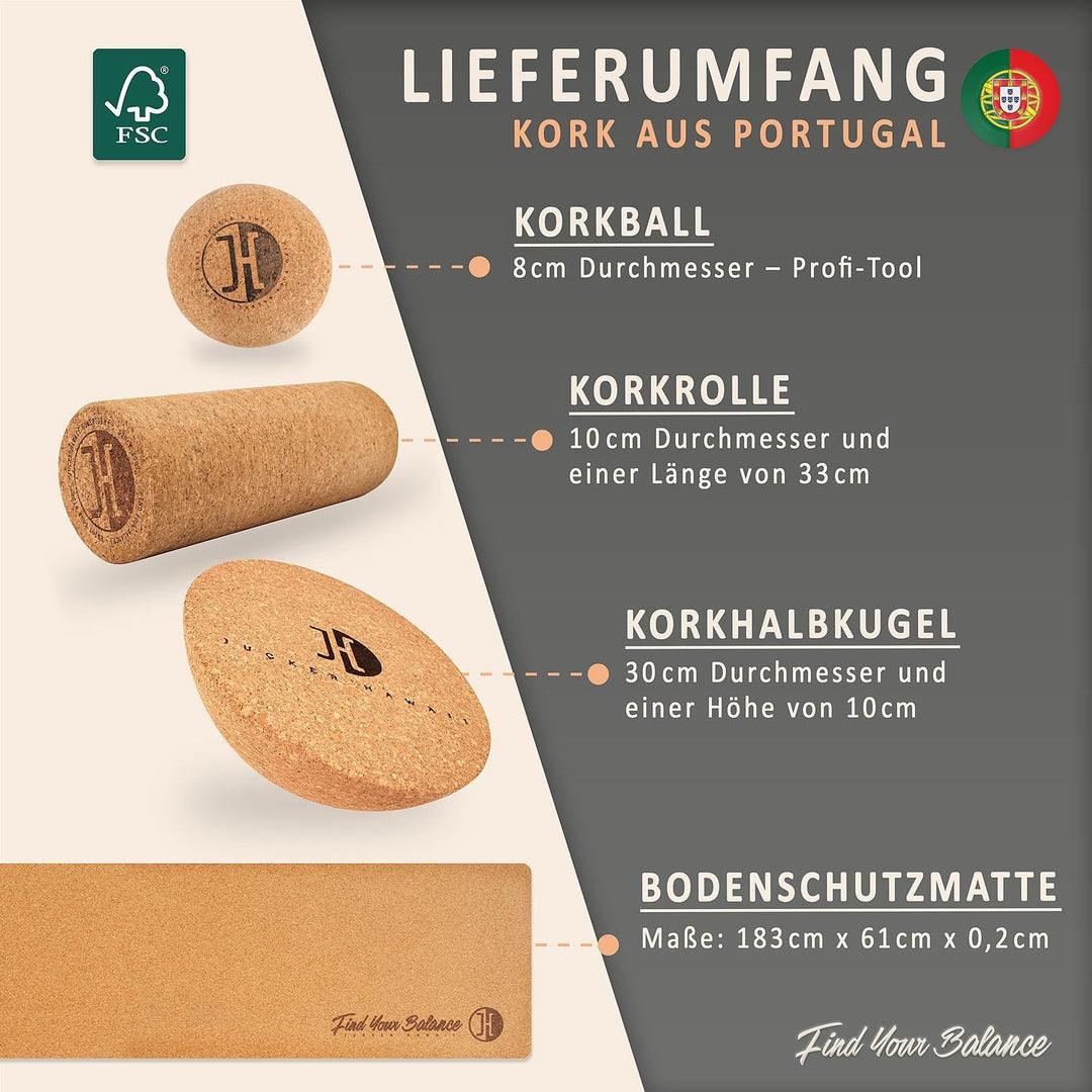 JUCKER HAWAII Balance Boards – Originale Balanceboards seit 2007 – Made in Germany aus 11 Schichten