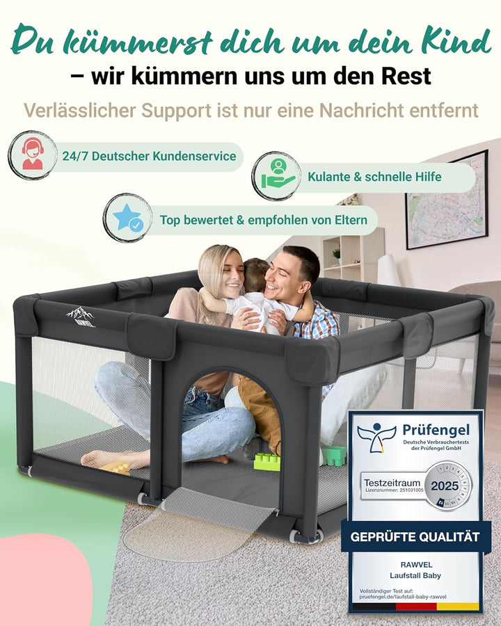Laufstall Baby Fence – [NEU 2025] – Laufgitter Baby Laufstall Playpen Kind, Laufgitter &amp; Ställe, Kin