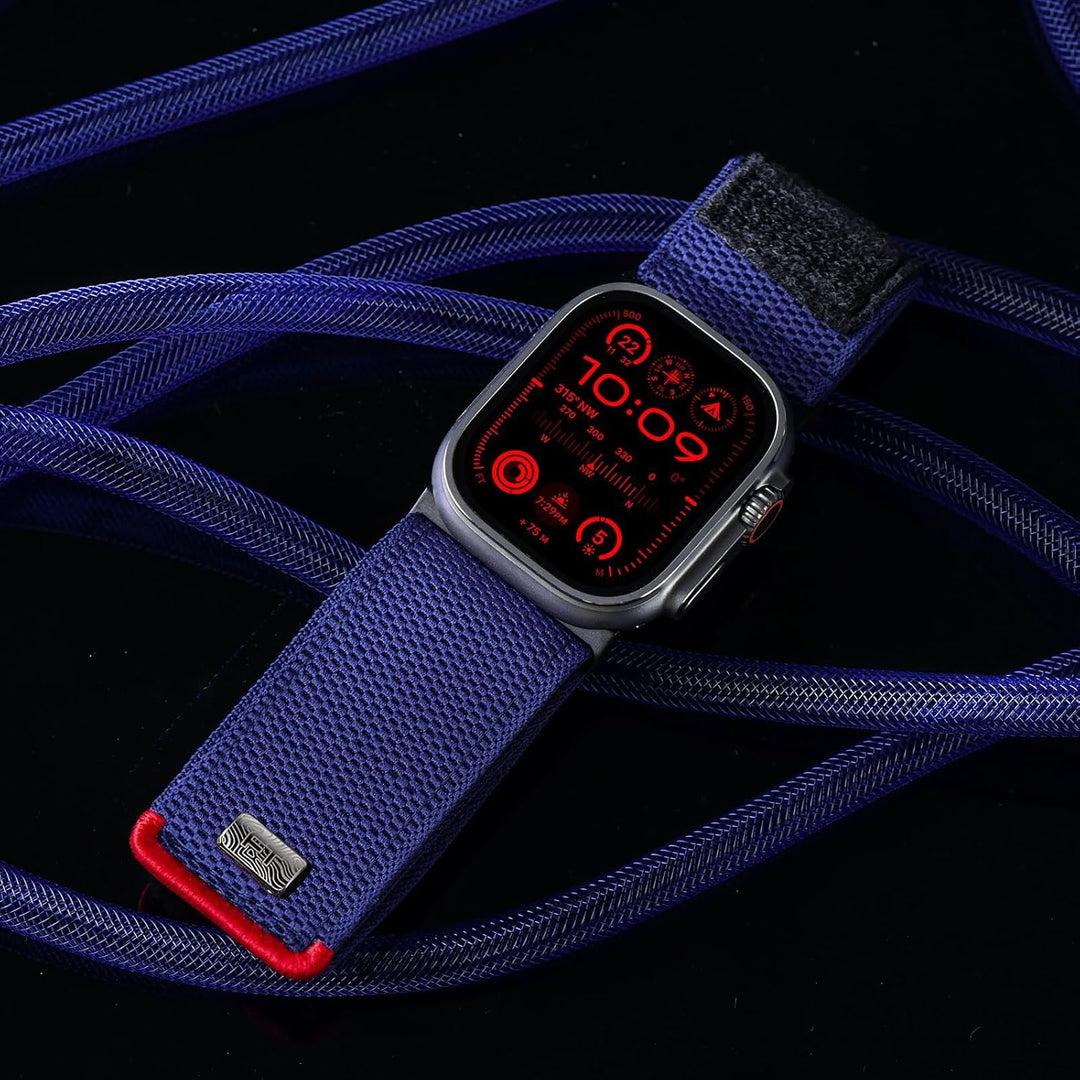 Tefeca Fortitude Elite Serie Ultrawide Armband Kompatibel mit Apple Watch Ultra/Ultra2 Serie 10/9/8/