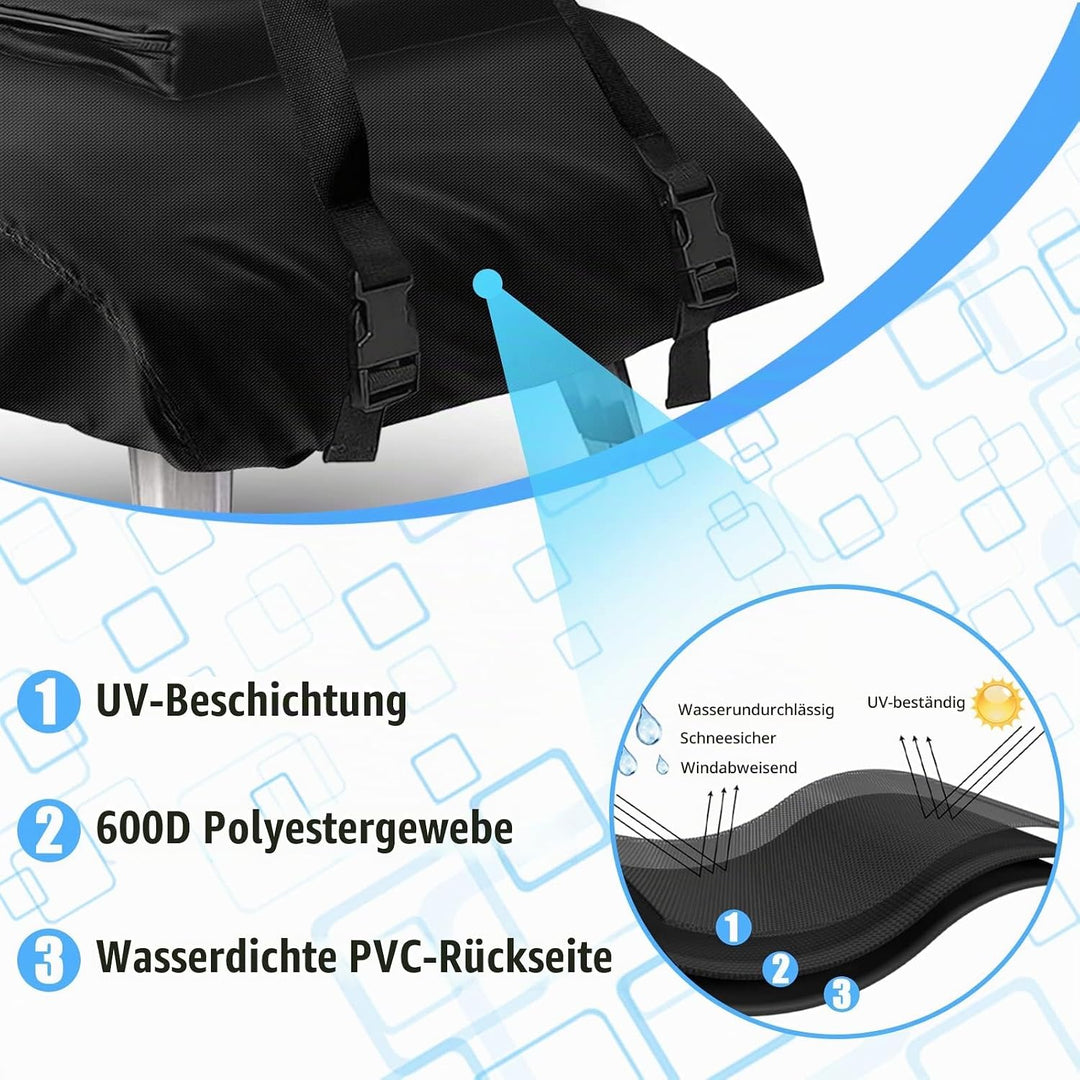 Kovshuiwe Tragetasche für Ooni Koda 16, Pizzaofen-Abdeckung für Ooni 16 Outdoor-Pizzaofen-Zubehör(nu