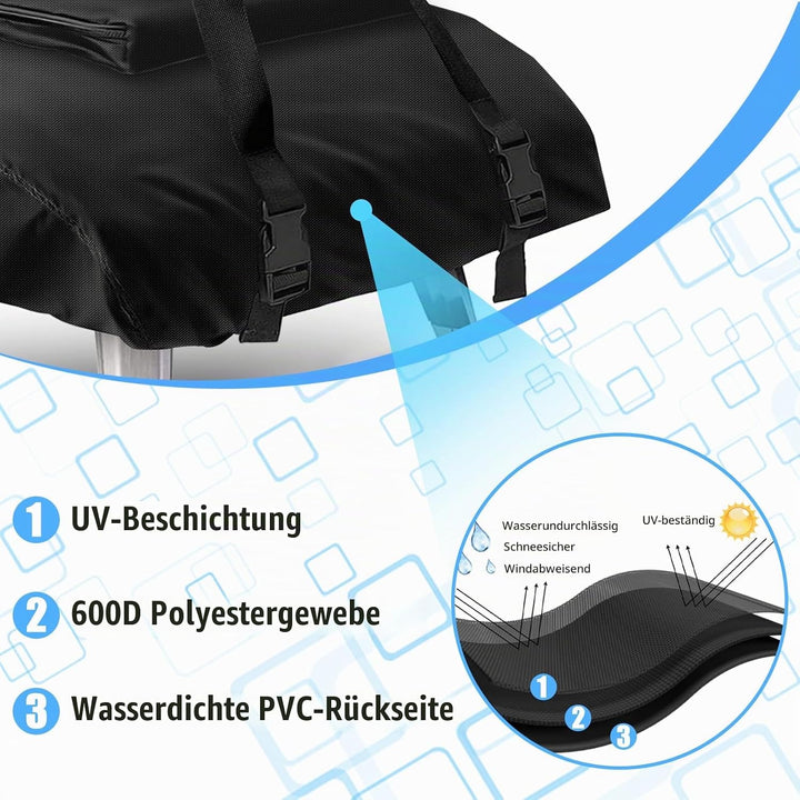 Kovshuiwe Tragetasche für Ooni Koda 16, Pizzaofen-Abdeckung für Ooni 16 Outdoor-Pizzaofen-Zubehör(nu