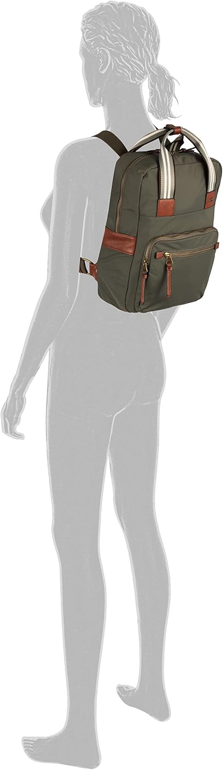 camel active bags Bari Damen Rucksack Backpack, 14 L Khaki