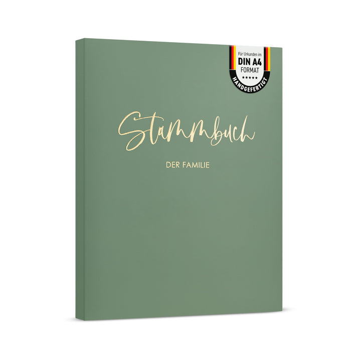 Stammbuch zur Hochzeit Standesamt - Stammbuch der Familie - Familienstammbuch inkl. 5 Seiten mit Reg