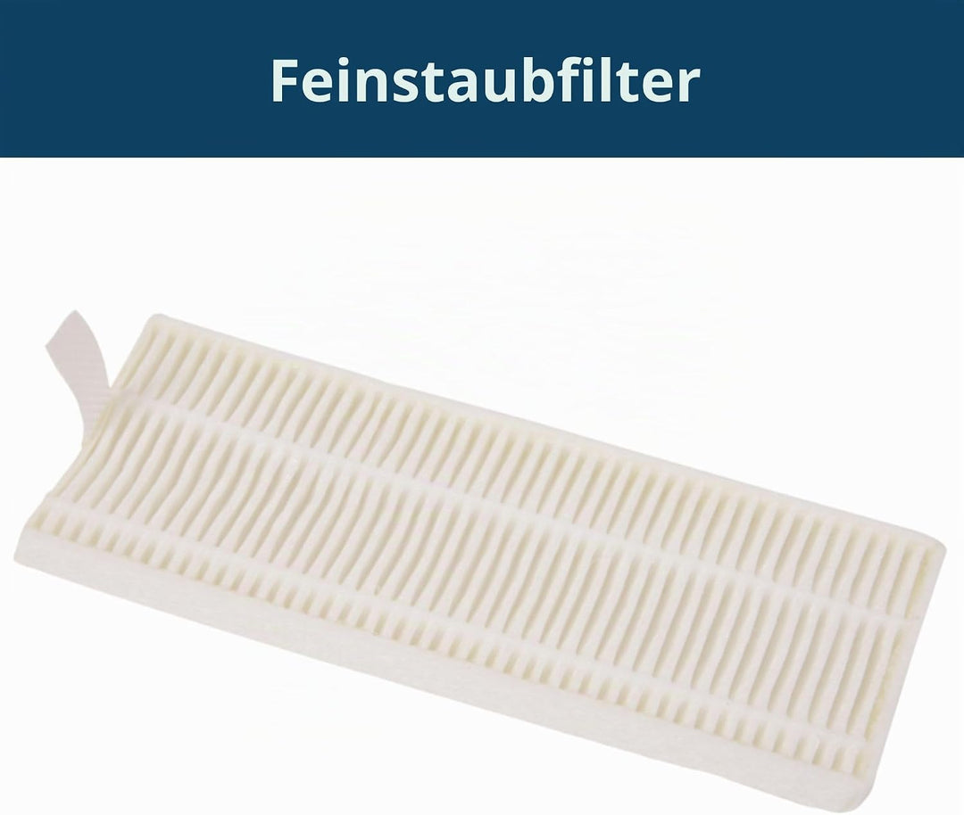 Rowenta ZR720002 Watch, Resin, Schwarz Seitenbürsten und Allergy Care Roboter Filter Serie 40, Seite