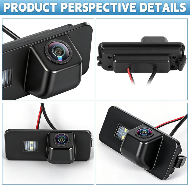 HD 1080P Auto Rückfahrkamera Ersatz für VW Polo 2004-2026 VW Golf 4 5 6 Skoda Superb 2008-2014, 170