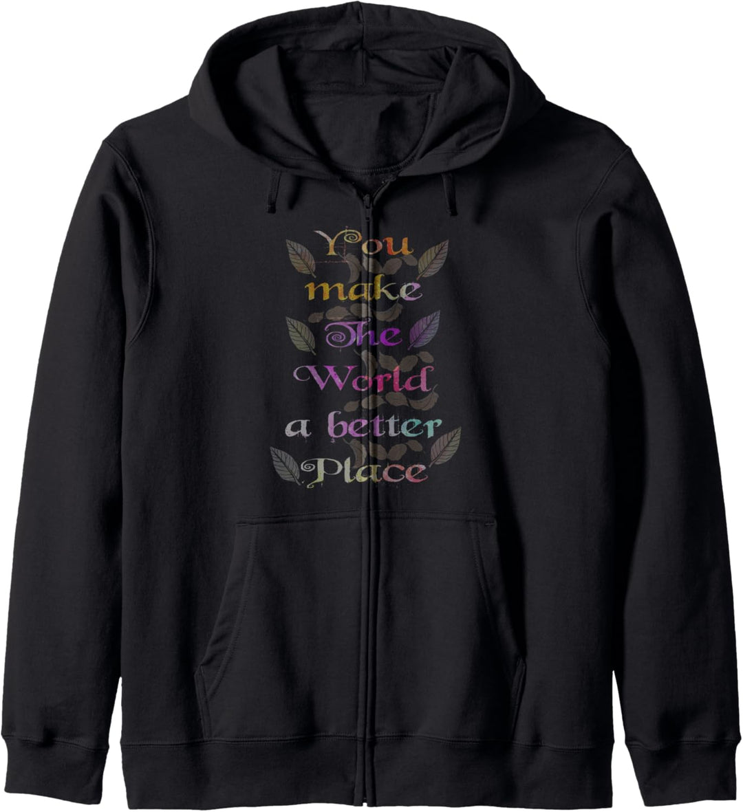You Matter Motivational Inspirational Quote Love Heart Gift Kapuzenjacke