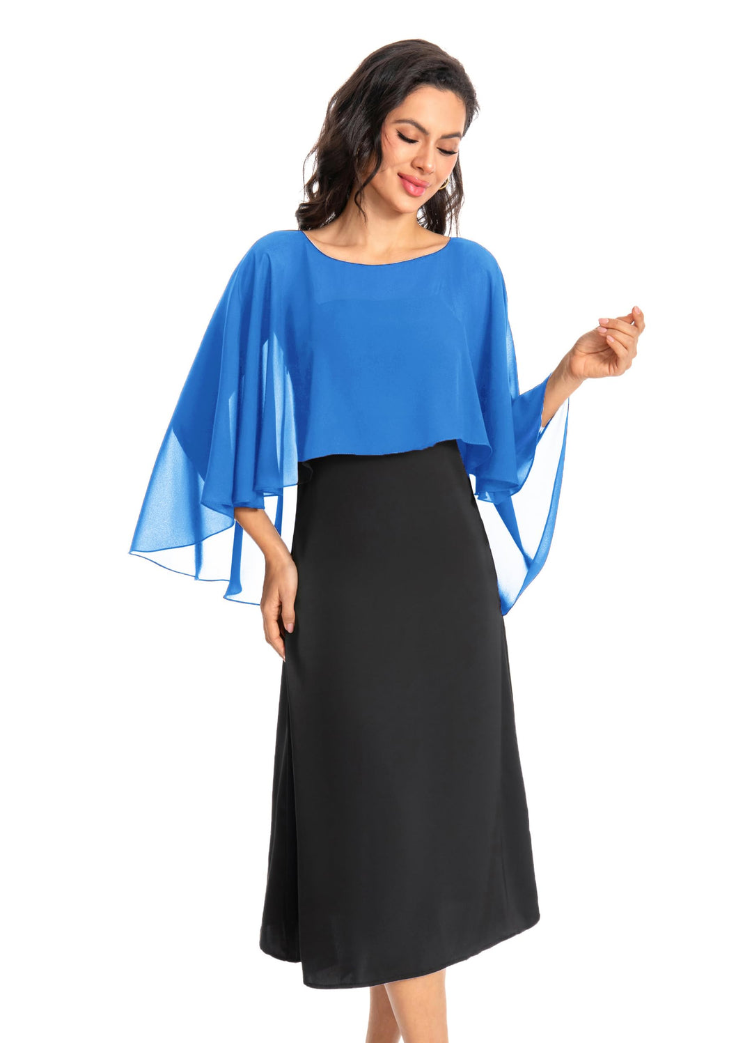 Baoqiya Damen 100 cm Einheitsgrösse Blau, Einheitsgrösse Blau