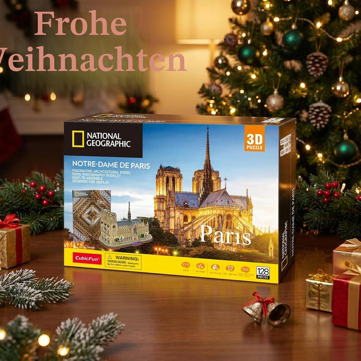 CubicFun DS0986H National Geographic-Notre Dame Notre Dame de Paris | National Geographic, Notre Dam