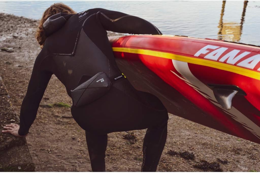 Spinlock Alto 75N PFD Gürtel - Schwarz - Riesiger 75N Auftrieb - Verstellbarer Hüftgurt für einfache