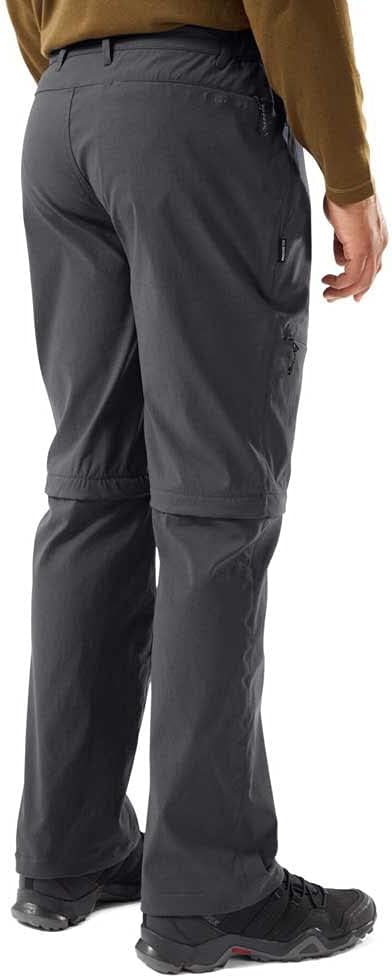 Craghoppers Herren Freizeithose Kiwi Pro Stretch Zip Off Hose Herren 40 Dark Lead, 40 Dark Lead