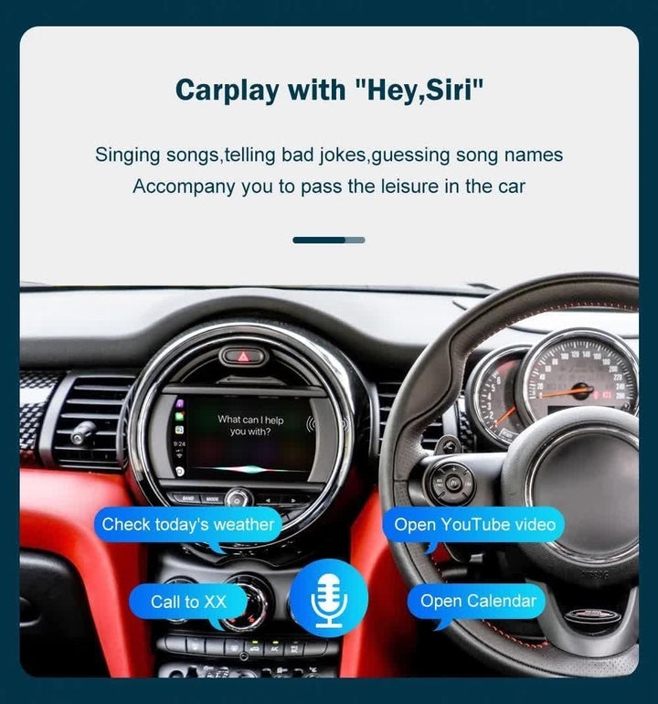 NBT Smart Box Carplay Android Retrofit Kit Decoder Kompatibel mit BMW Mini R55 R56 R57 R58 R60 R61 F