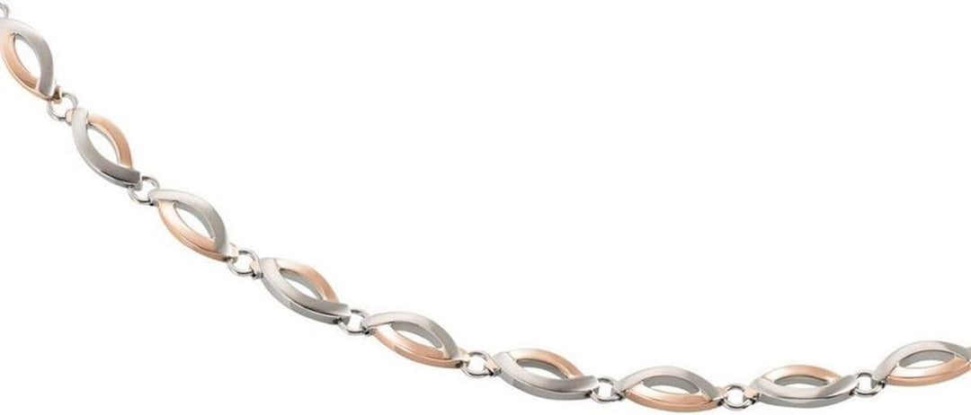Boccia Damen-Collier Titan gebürstet 47 cm-0876-03