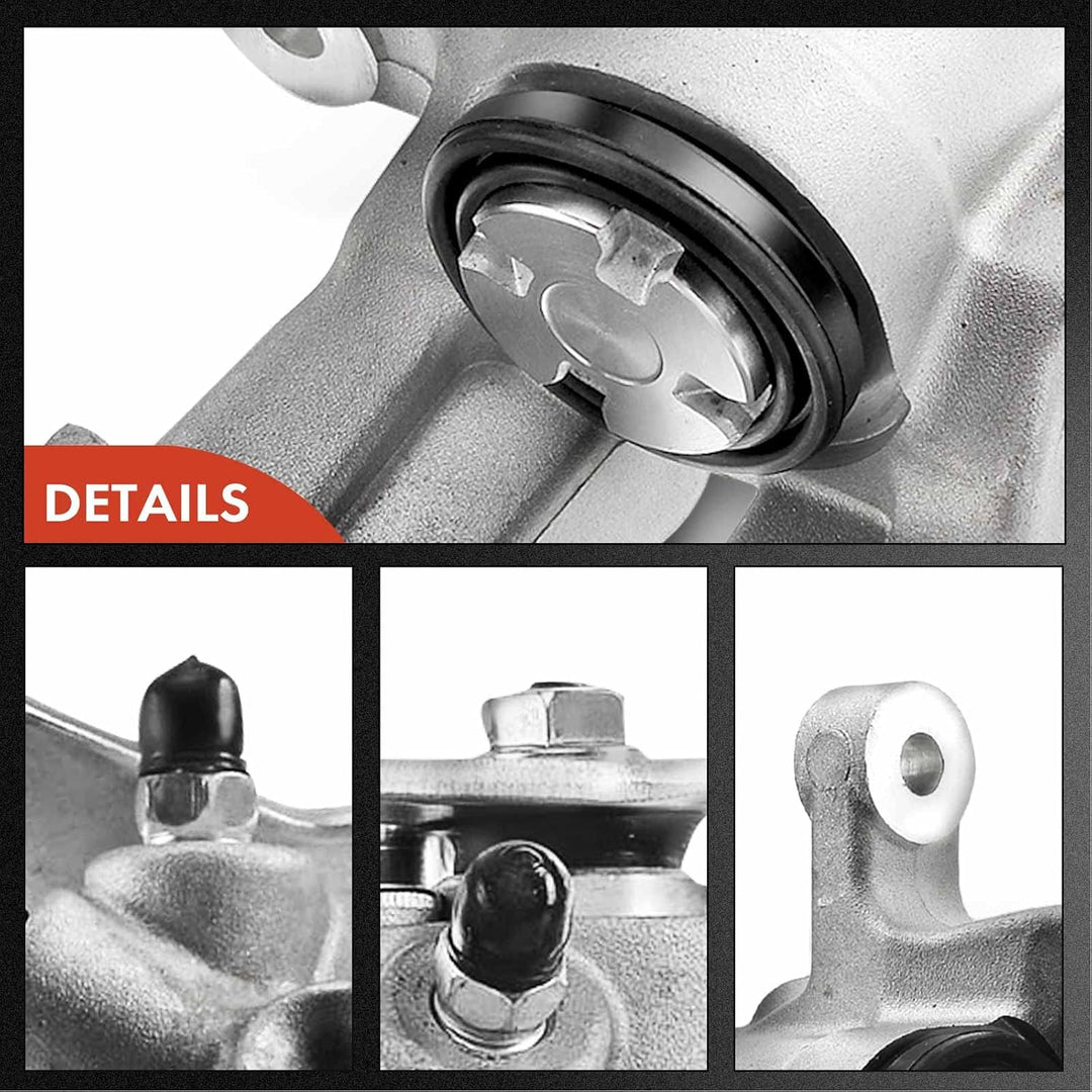 Frankberg Bremssattel Bremszange Hinten Links Kompatibel mit Clio IV BH 2015-Heute Fluence L3 2010-H