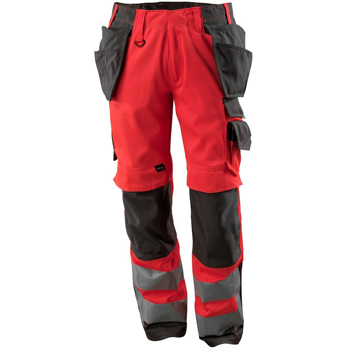 Mascot Handwerkerhose "Wigan", 1 Stück, L82cm/C58, rot/dunkelanthrazit, 15531860-22218-82C58 58 Rot/