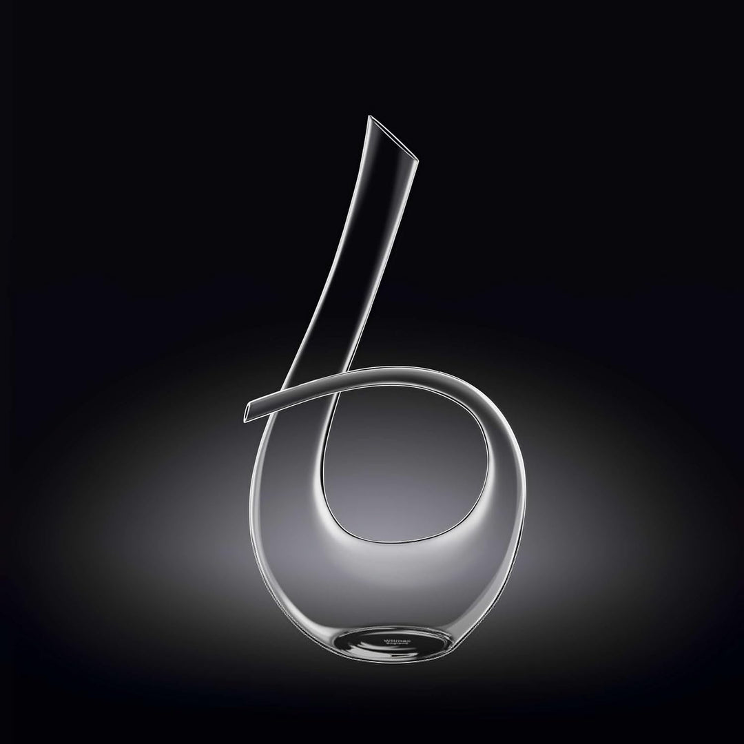 Wilmax Rotwein-Dekanter | 1000 ml | Wein-Karaffe aus Glas | Wein-dekantierer | Weinkaraffe | Dekanti