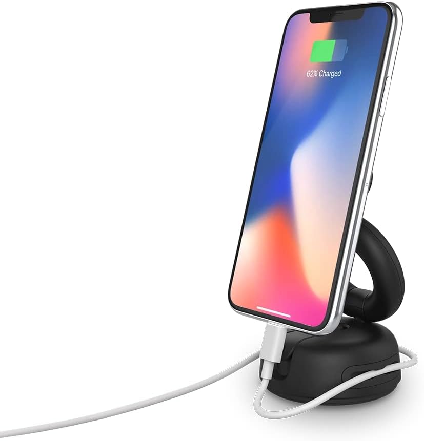 PopSockets : PopMount 2 Car Dash - Windschutzscheibe- und Desktop-Freisprechhalterung und Unterstütz