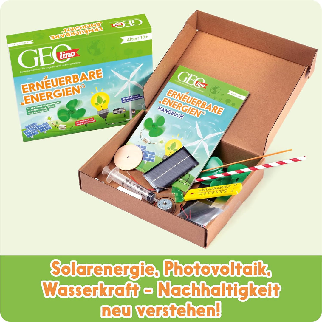 FRANZIS 67222 - GEOLINO - Erneuerbare Energien, inspirierende Bauprojekte für drinnen und draussen