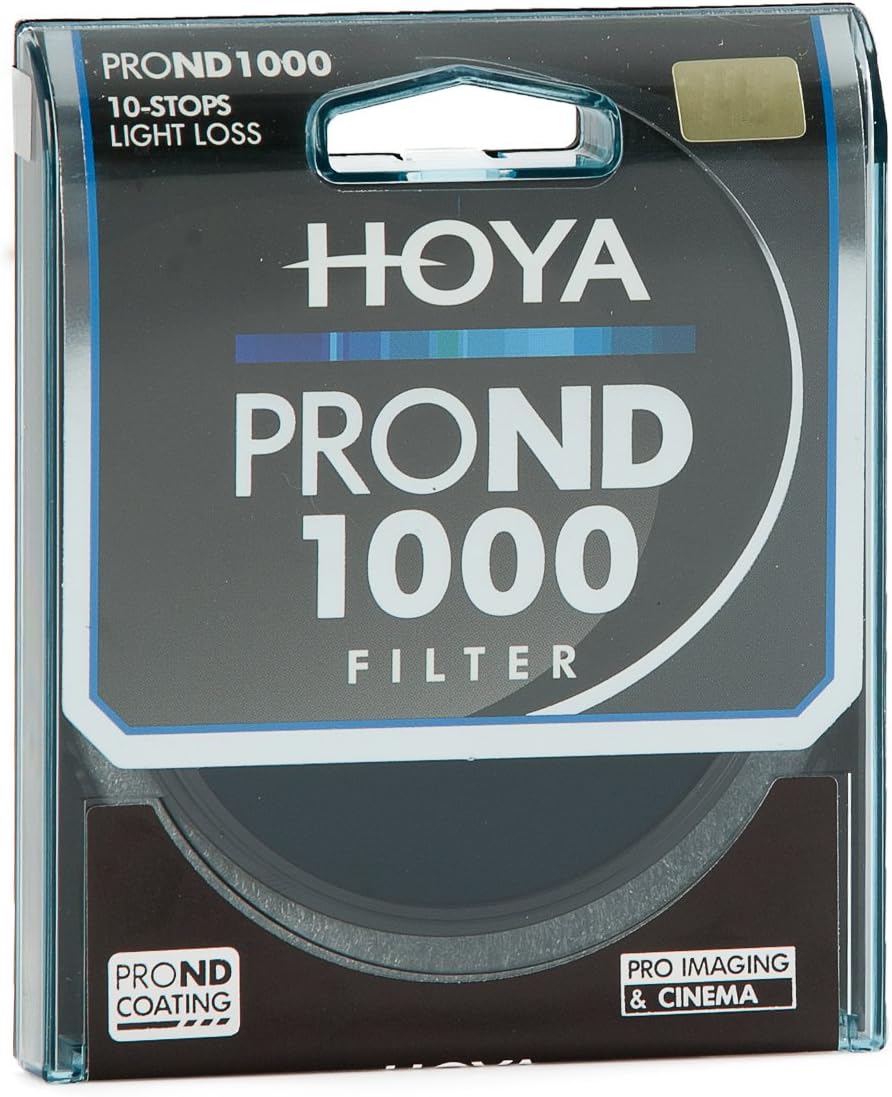 Hoya YPND100062 Pro ND-Filter (Neutral Density 1000, 62mm), 62mm