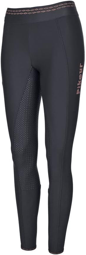 Pikeur Damen Vollbesatz Reithose Juli Grip Athleisure 38 Dark Shadow, 38 Dark Shadow