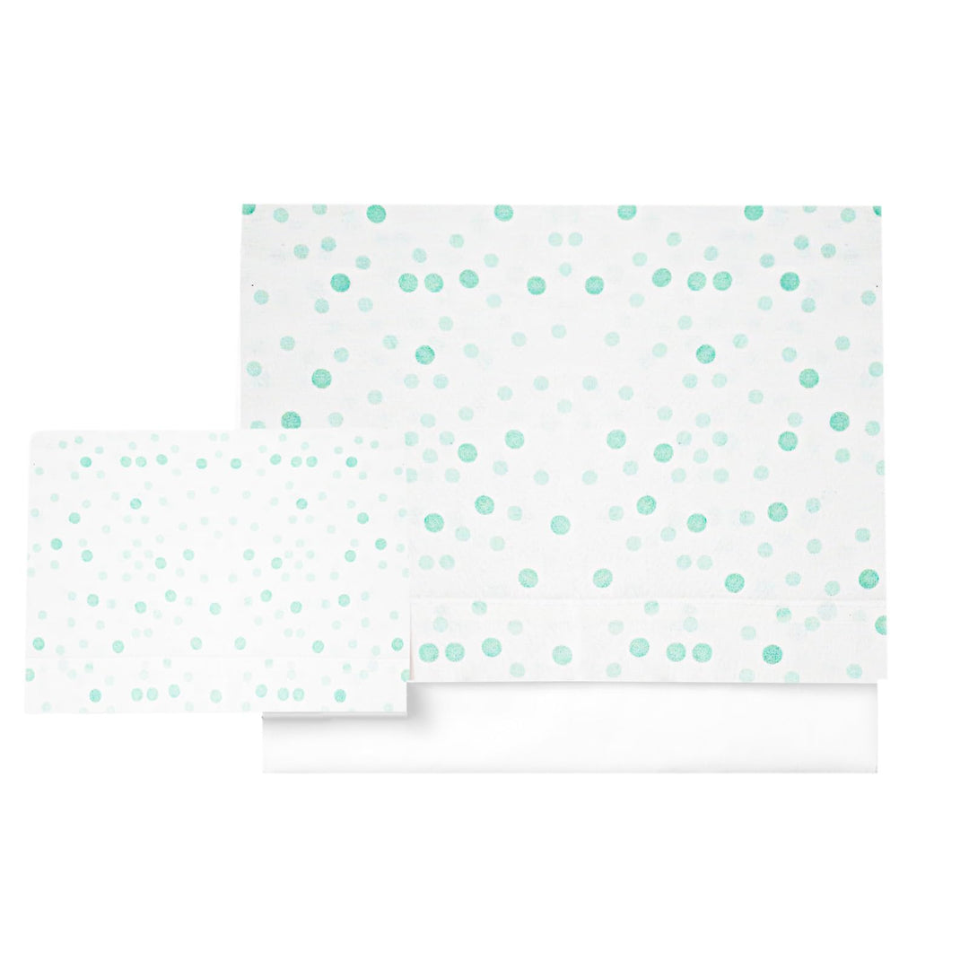 various Bettwäsche-Set für Babybett, 60 x 120 cm, 100 % Baumwolle, extra weich, inklusive Spannbettl