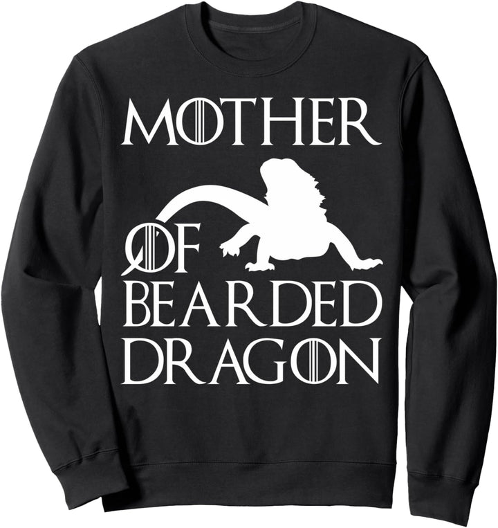 Mutter des Bartagamen Fraueneidechse und Reptiliengeschenk Sweatshirt
