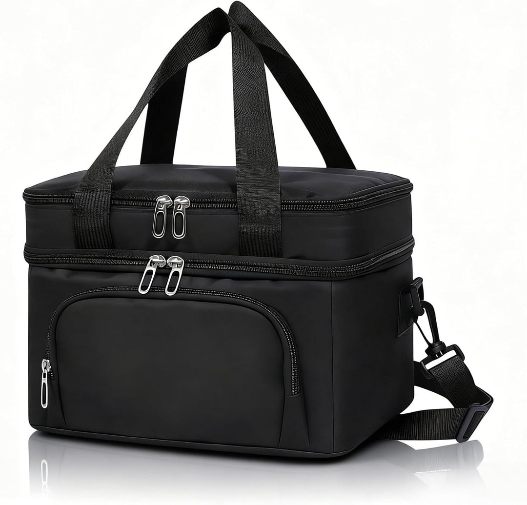 10L Kühltasche für Männer und Frauen – Doppellagige Isolierte Kühltasche, Auslaufsichere Lunchtasche