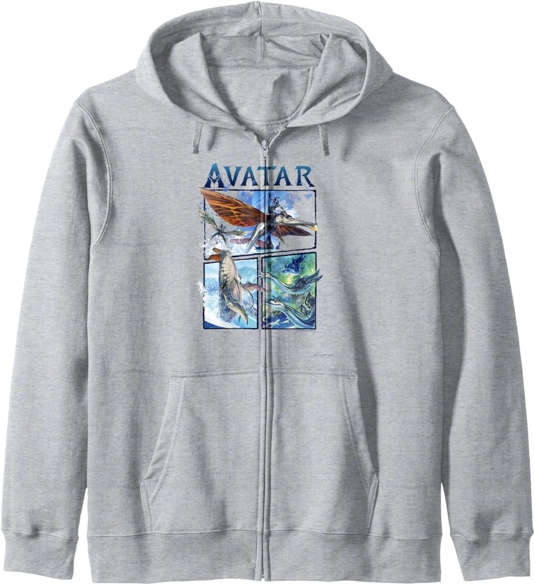 Avatar: The Way of Water Air And Sea Flight Panels Kapuzenjacke