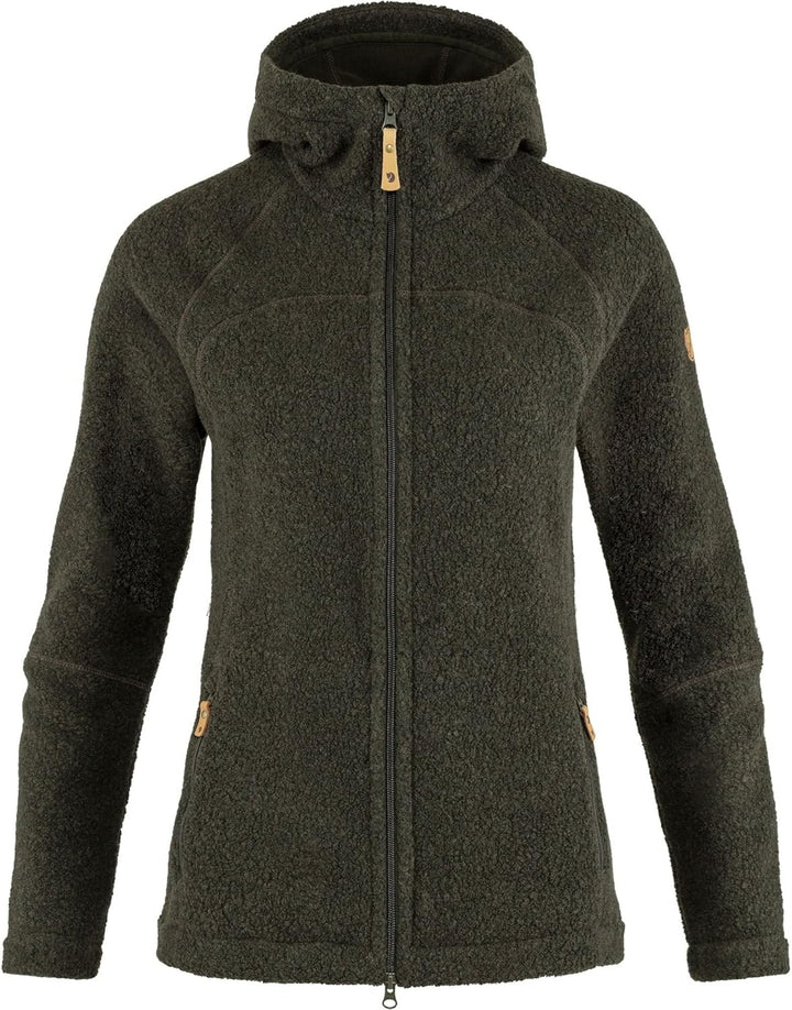 Fjällräven Damen Fleece Sweatshirt XXS Deep Forest, XXS Deep Forest