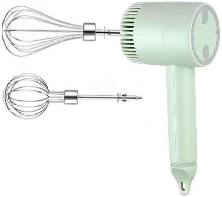 Elektrischer Handbesen, Wiederaufladbarer USB Wiederaufladbare Handrührer mit 3 Geschwindigkeitsmodi
