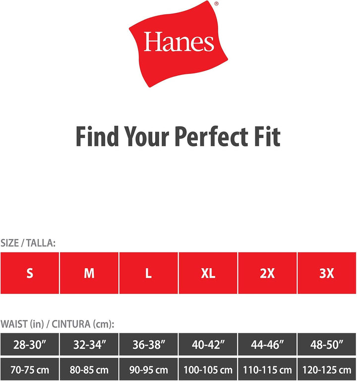 Hanes Herren Retroshorts (6er Pack) 3XL 6er-pack, Schwarz/Grau, 3XL 6er-pack, Schwarz/Grau