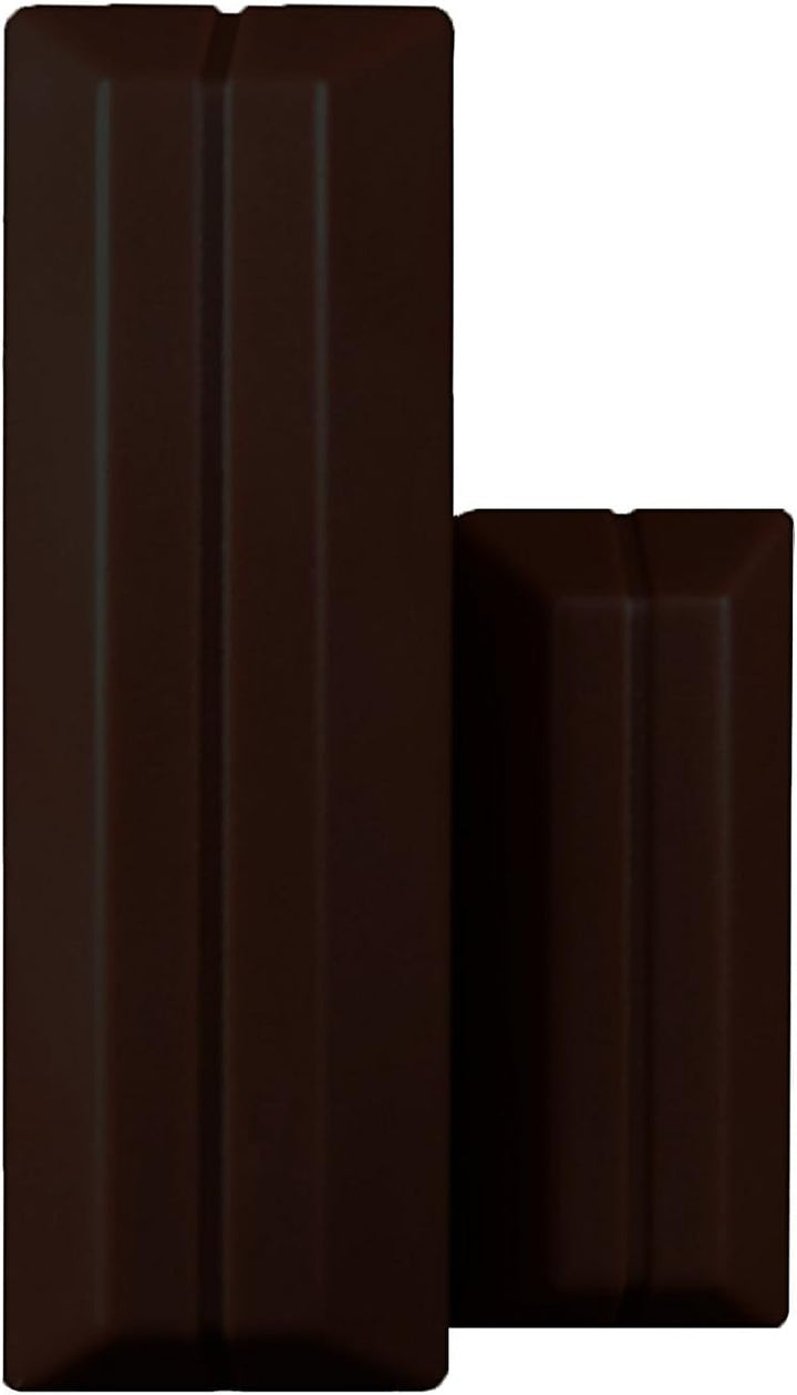 Technoline Mobile Alerts Fensterkontakt 1-er Set MA 10800-1, 1 x weisses Gehäuse und 1 x braunes Geh