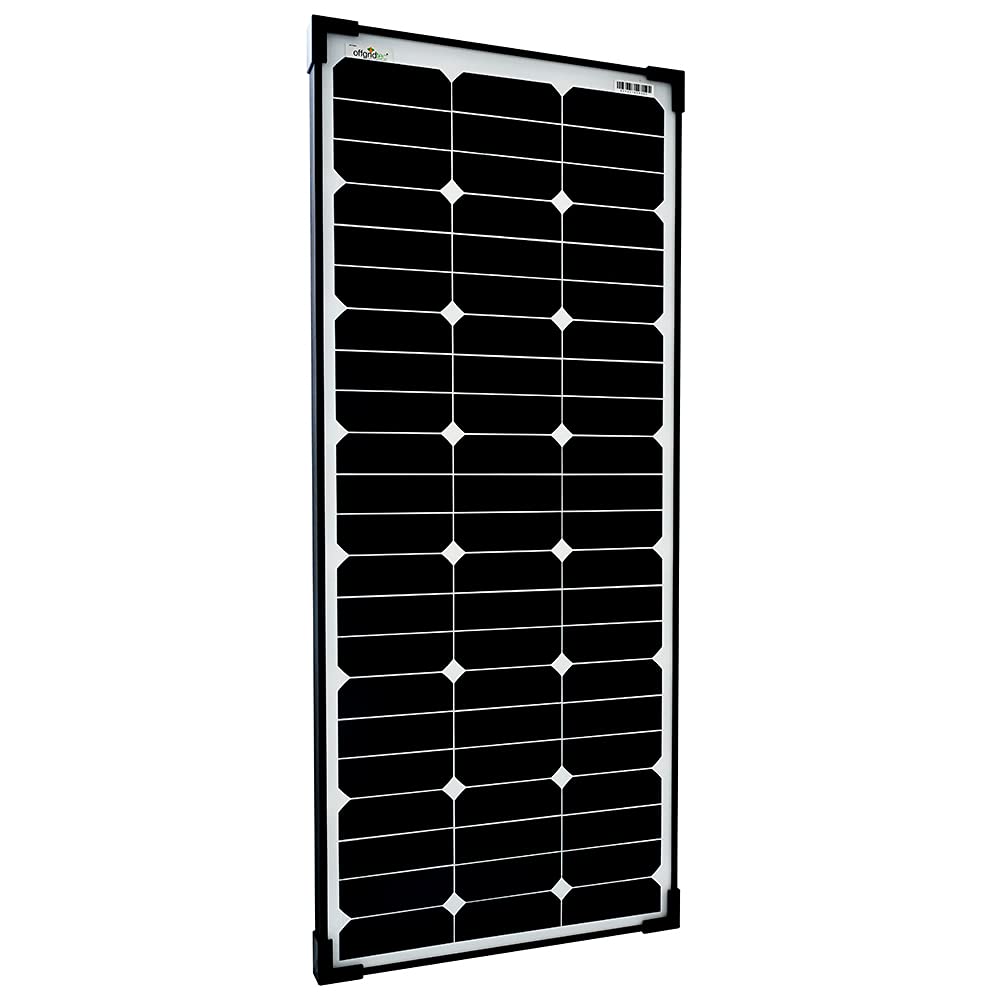 Offgridtec® SPR-Ultra-80 80W SLIM 12V High-End Solarpanel 80 Watt Slim, 80 Watt Slim