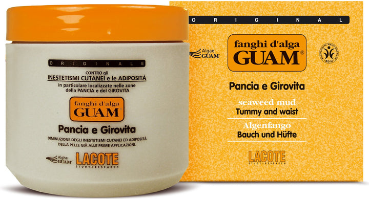 Guam Algenfango Spezialformel Bauch und Hüfte 500 g Dose für eine gesunde, schöne und straffe Haut