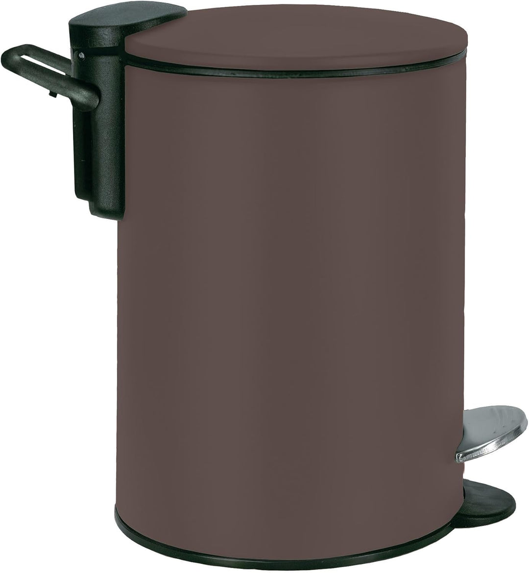 Kosmetikeimer Silence, Farbe: Nussbraun, Material: Metall, Grösse: Eimer 3 Liter Länge 17 cm, Breite